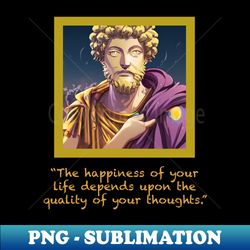 marcus aurelius - aesthetic sublimation digital file - perfect for creative projects