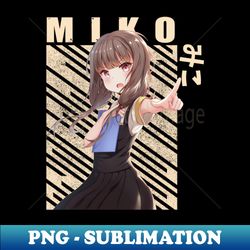 miko iino kaguya sama - trendy sublimation digital download - stunning sublimation graphics