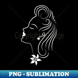 beautiful lady - premium png sublimation file - boost your success with this inspirational png download