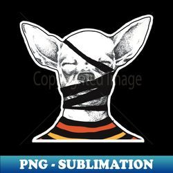 the funky chihuahua 05 - instant png sublimation download - capture imagination with every detail