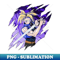 future trunks alt color - unique sublimation png download - boost your success with this inspirational png download