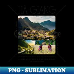 ha giang tour vietnam travel - png transparent sublimation file - perfect for personalization