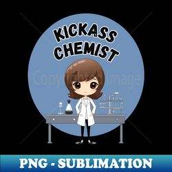 kickass chemist - signature sublimation png file - perfect for sublimation mastery