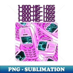 his loss - png sublimation digital download - fashionable and fearless