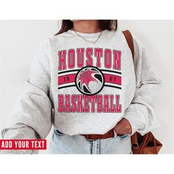 houston rocket, vintage houston rocket sweatshirt \ t-shirt, rockets sweater, rockets t-shirt, vintage basketball fan sh
