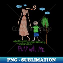 childrens dark imagination horror drawing - creative sublimation png download - perfect for sublimation mastery