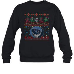 tennessee titans christmas grateful dead jingle bears football ugly sweatshirt sweatshirt