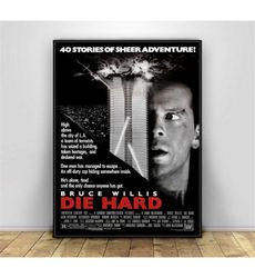 die hard (1988) movie poster wall painting home