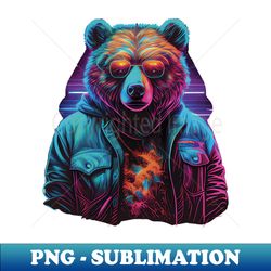 brown bear - sublimation-ready png file - unlock vibrant sublimation designs