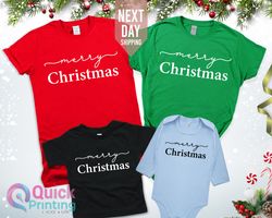 merry christmas shirt,merry christmas reindeer family matching shirt, family christmas gift, womens christmas shirt,  fa