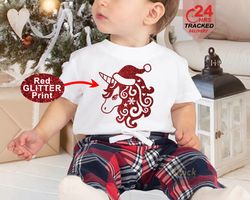 personalised christmas matching kids tshirts, reindeer tshirt, girls gifts,  matching family tshirts, personalised unico
