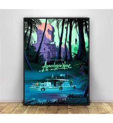 Apocalypse Now green Vintage Movie Poster Wall Painting
