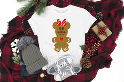 ginger bear girl shirt, gingerbread shirt, ginger girl shirt, christmas shirt, christmas family shirt, merry christmas s