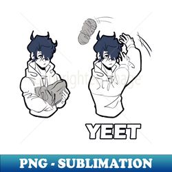 yeet the child - png transparent digital download file for sublimation - unleash your creativity