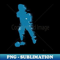 football soccer player - abstract watercolor style - premium sublimation digital download - bring your designs to life