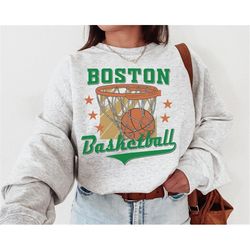 Boston Celtic, Vintage Boston Celtic Sweatshirt \T-Shirt, Boston Basketball Shirt, Celtics TShirt, Basketball Fan Shirt,