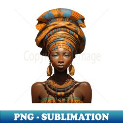 african women - sublimation-ready png file - bold & eye-catching