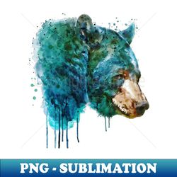 bear head - vintage sublimation png download - instantly transform your sublimation projects