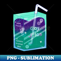 gay juice pride juice box - high-resolution png sublimation file - unleash your inner rebellion