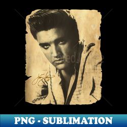 elvis presley vintage - sublimation-ready png file - defying the norms