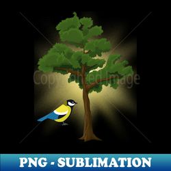 great tit - creative sublimation png download - capture imagination with every detail