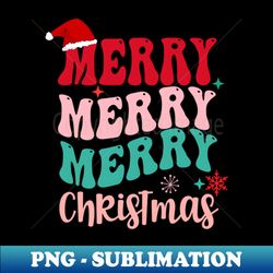 merry christmas - instant png sublimation download - boost your success with this inspirational png download