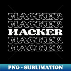 hacker cybercriminal security breacher cyber invader cyber attacker - vintage sublimation png download - defying the norms