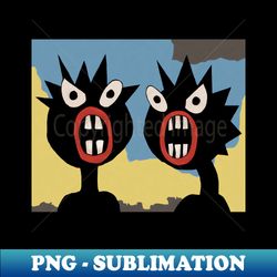 TWIN RAGERS - PNG Transparent Sublimation Design - Create with Confidence