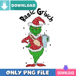 Basic Grinch Red Christmas Png Best Files Design Download