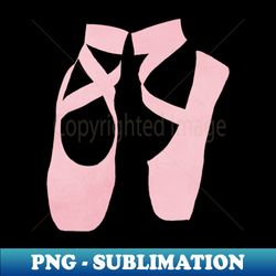 ballet shoes - png transparent sublimation file - capture imagination with every detail