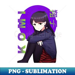 komi san cant communicate - modern sublimation png file - perfect for creative projects