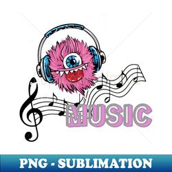 cartoon music - artistic sublimation digital file - perfect for sublimation art