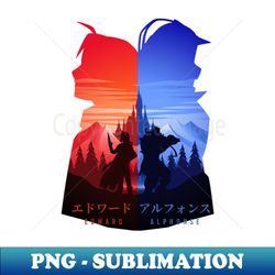 edward alphonse fullmetal - png sublimation digital download - create with confidence