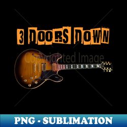 3 doors down band - high-quality png sublimation download - transform your sublimation creations