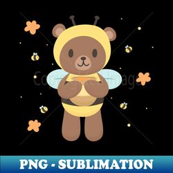 honey bear - exclusive png sublimation download - perfect for personalization