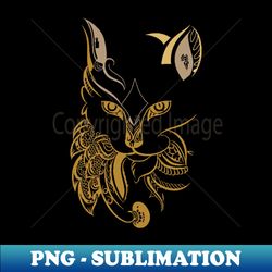 golden cats - PNG Transparent Sublimation File - Create with Confidence