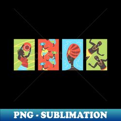 african art - png transparent sublimation design - perfect for creative projects