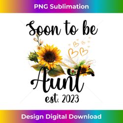 soon to be aunt 2023 mother's day first time aunt pregnancy - innovative png sublimation design - elevate your style with intricate details