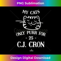 cat lovers for cj cron los angeles mlbpa tank top - sophisticated png sublimation file - enhance your art with a dash of spice
