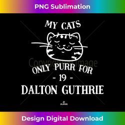 cat lovers for dalton guthrie atlanta mlbpa tank top - minimalist sublimation digital file - rapidly innovate your artistic vision