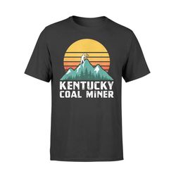 kentucky coal miner t shirt  eighties coal mining t-shirt &8211 standard t-shirt