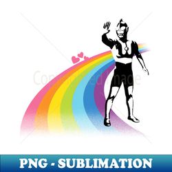 ultraman rainbow - high-resolution png sublimation file - perfect for personalization