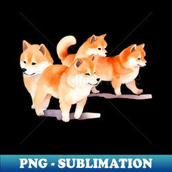 adorable dogs - instant png sublimation download - enhance your apparel with stunning detail