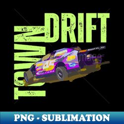 dirt car in action - stylish sublimation digital download - capture imagination with every detail