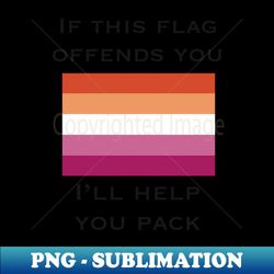 if this flag - lesbian - exclusive png sublimation download - transform your sublimation creations