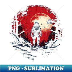 astronaut cosmic exploration - creative sublimation png download - enhance your apparel with stunning detail