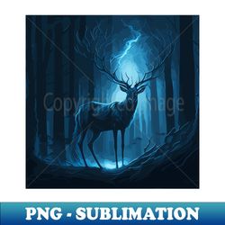 deer design - high-quality png sublimation download - perfect for creative projects