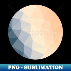 navy to peach abstract geometric design - unique sublimation png download - bold & eye-catching