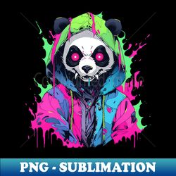 panda - signature sublimation png file - transform your sublimation creations