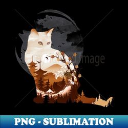 cat wave - premium sublimation digital download - bring your designs to life